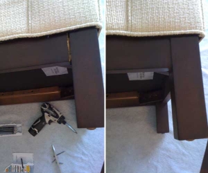 take apart couch